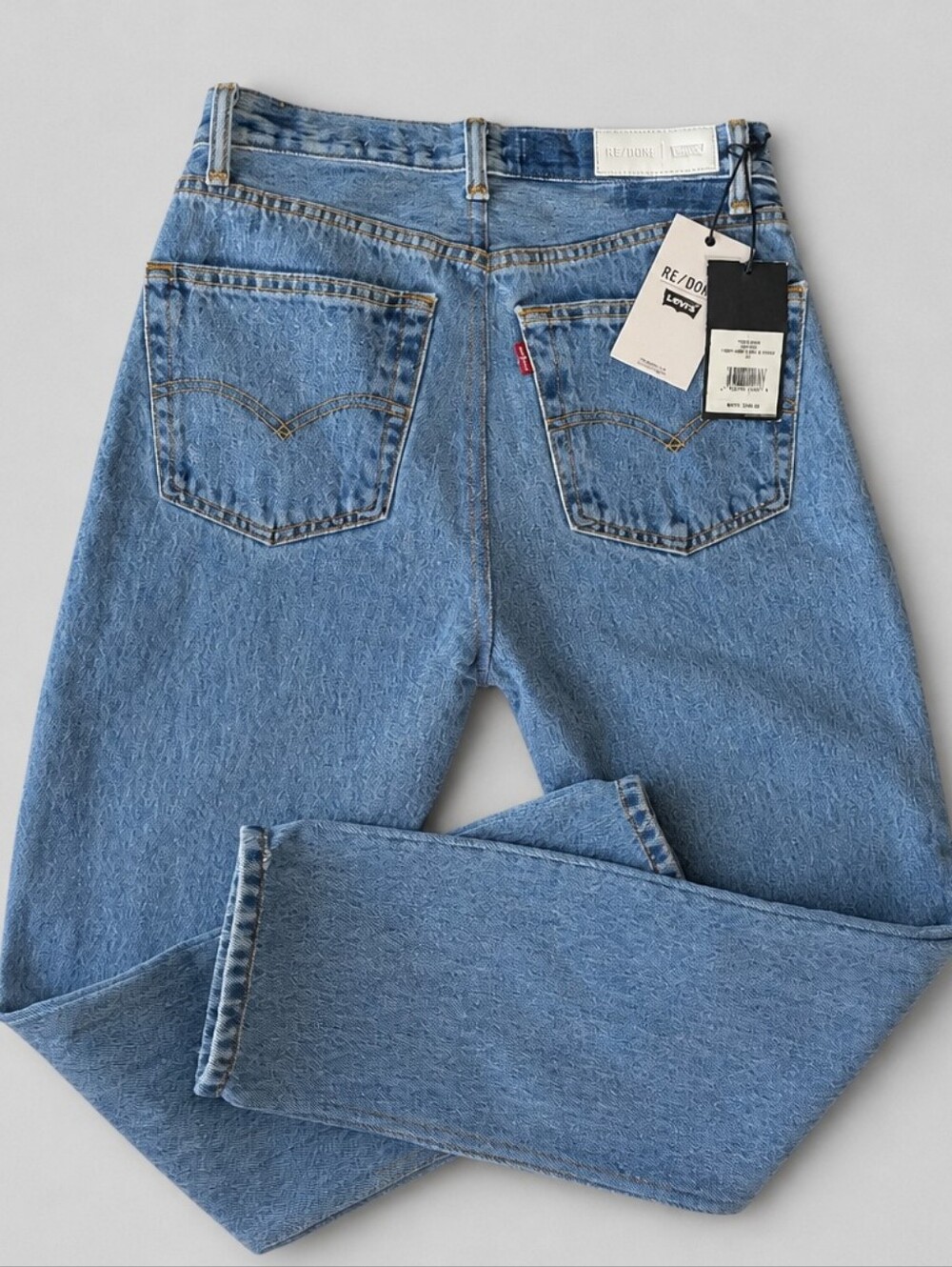 Brand new w/ Tag RE/DONE Levi’s are here! Indigo high-rise ankle crop, size 25.